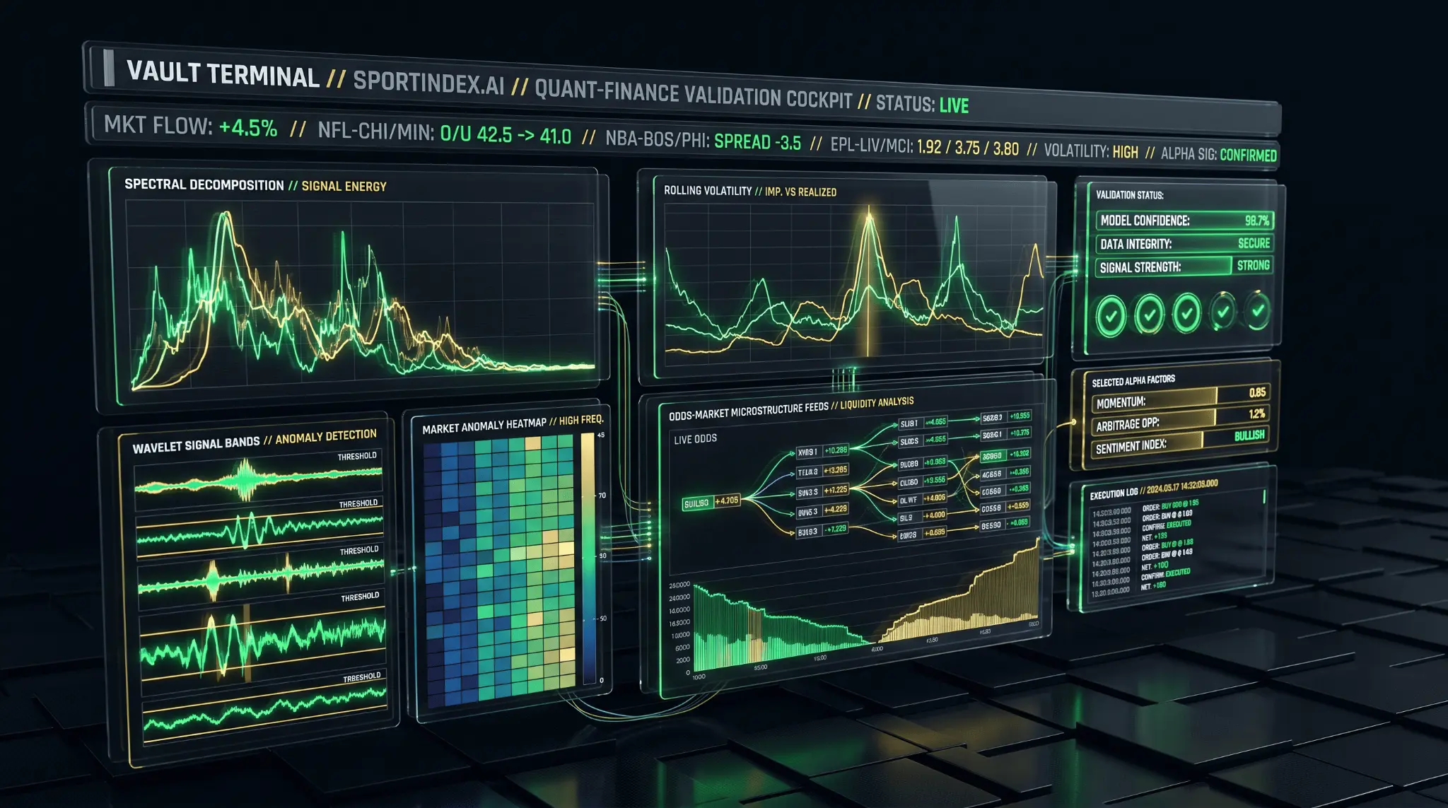 SPORTINDEX Vault Terminal